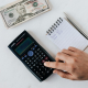Free discount calculator showing sale price, total savings and out-the-door price with tax