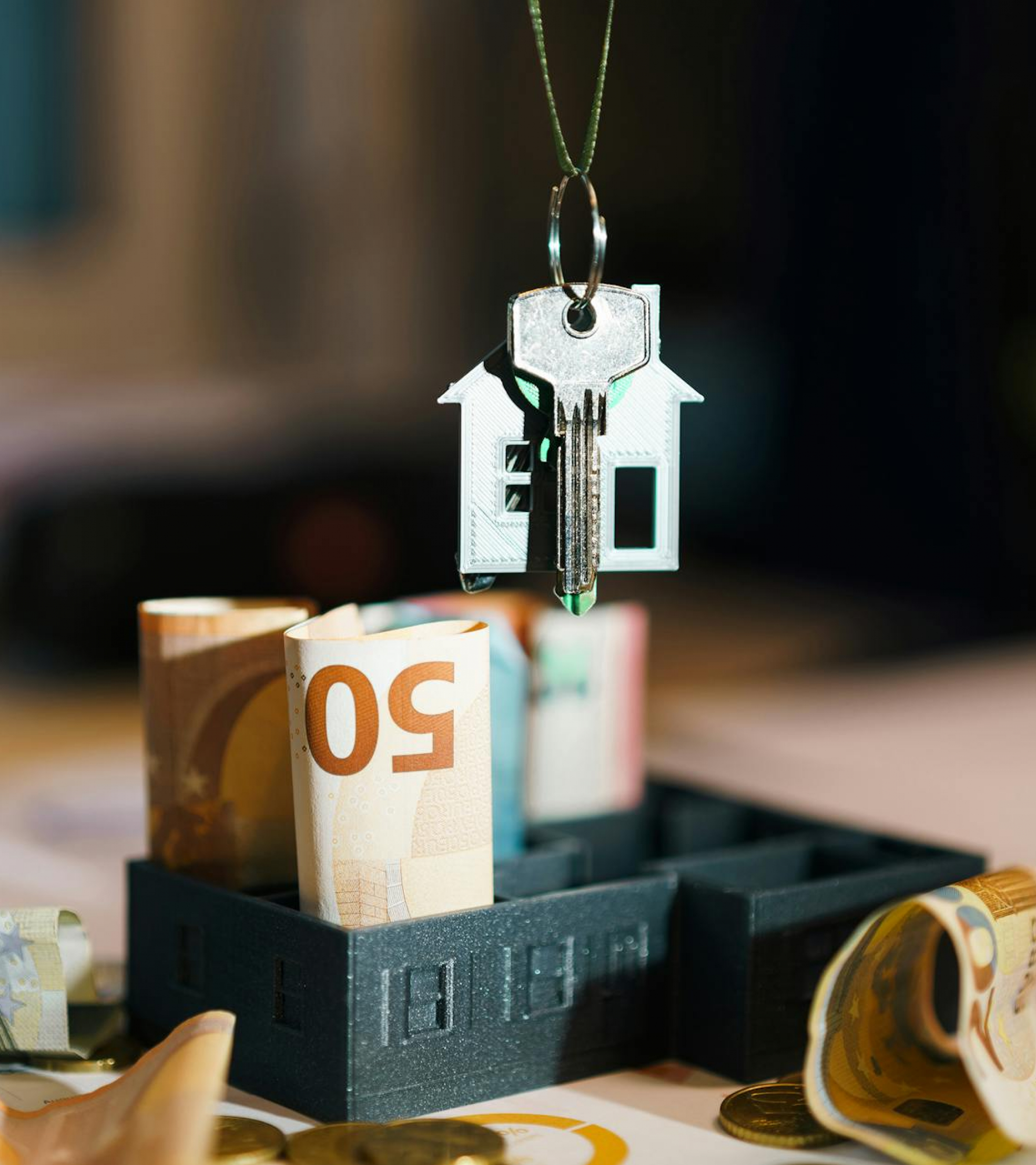 Free rent vs buy calculator showing break-even year, total costs and equity
